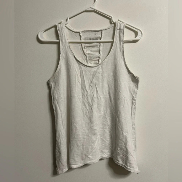 Columbia White  Tank Top - Picture 1 of 3